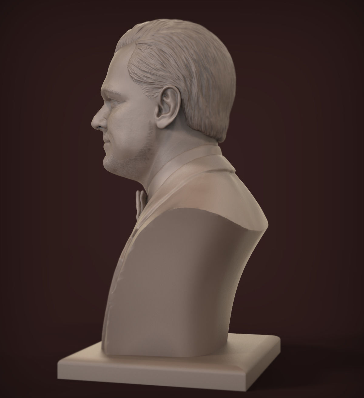Leonardo DiCaprio 3D print model_7