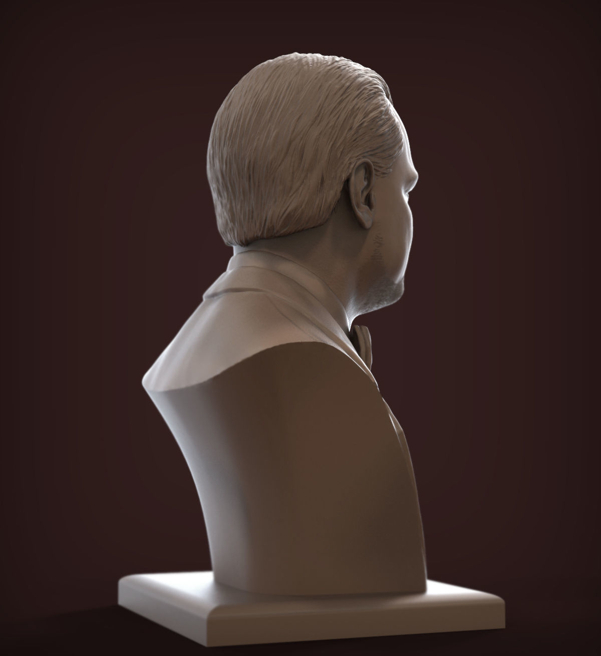 Leonardo DiCaprio 3D print model_3