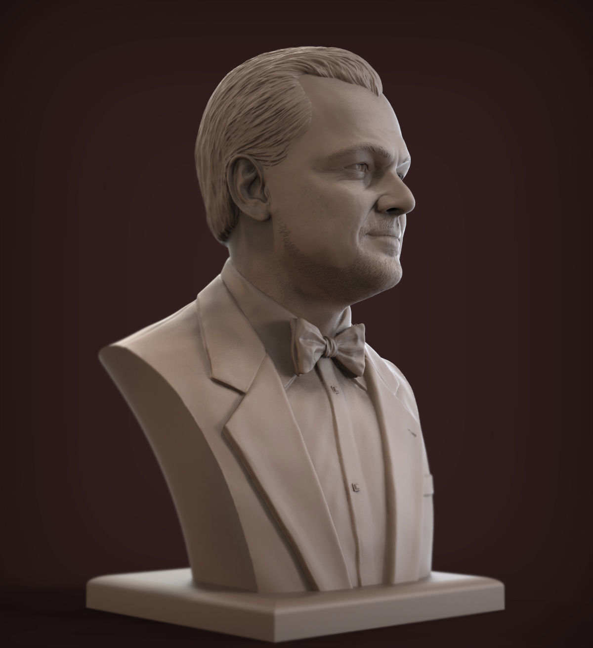Leonardo DiCaprio 3D print model_1