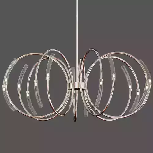 Halogen metal pendant lamp