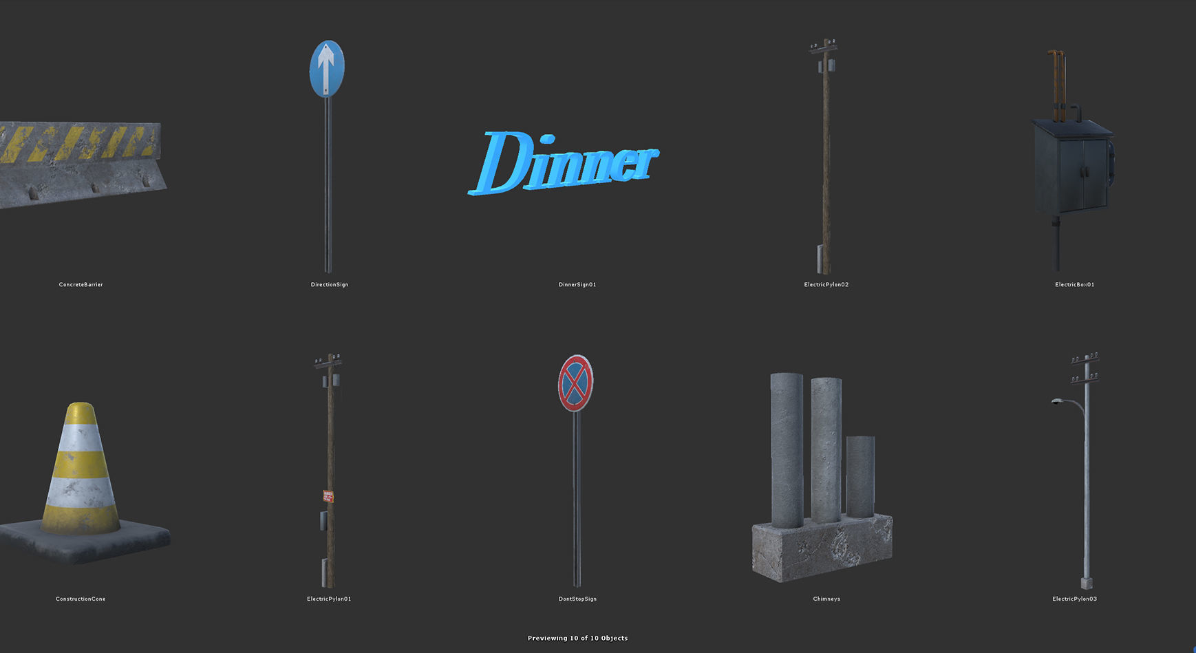 Module Based City Creator 3D model_41