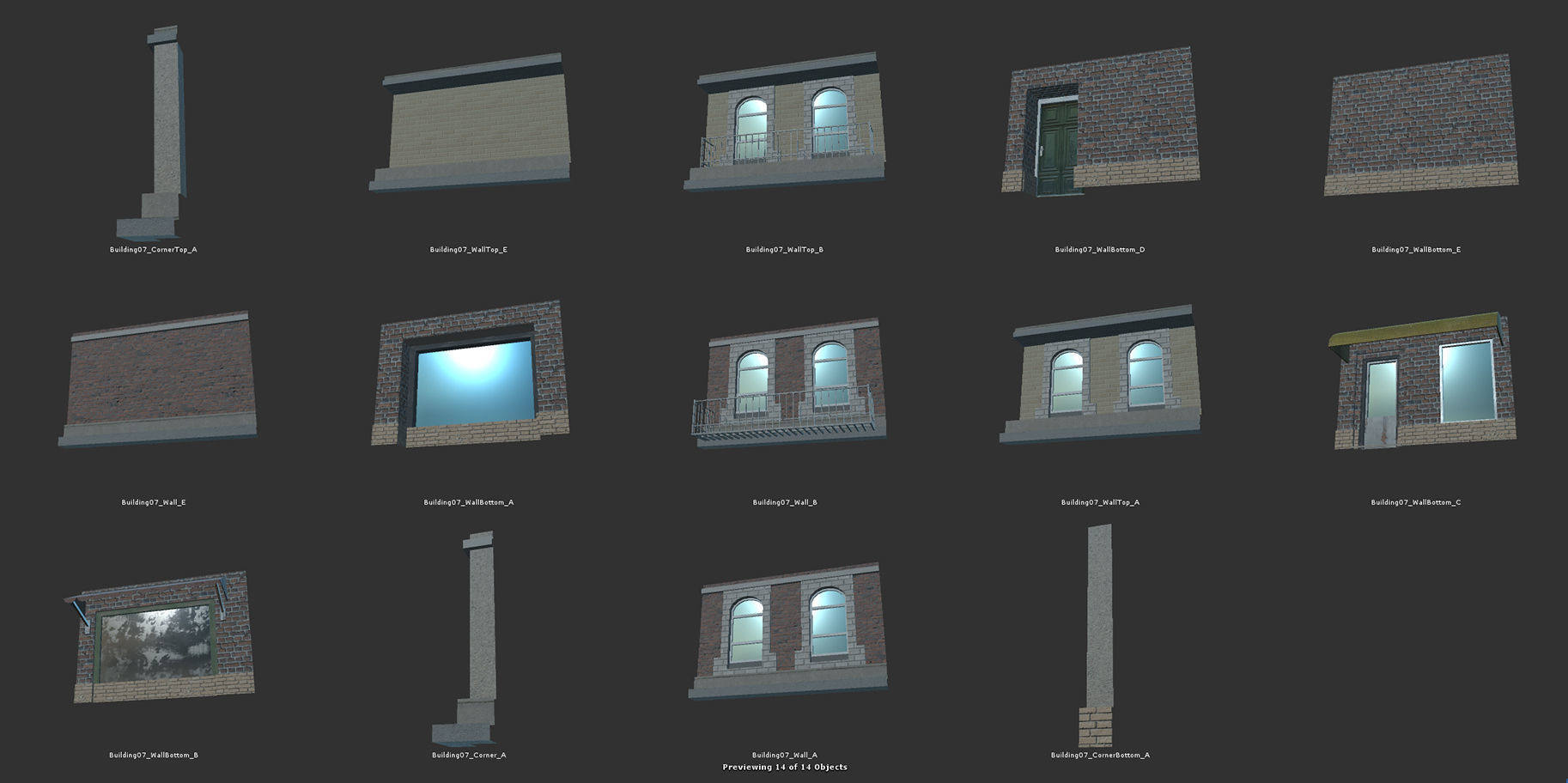 Module Based City Creator 3D model_57