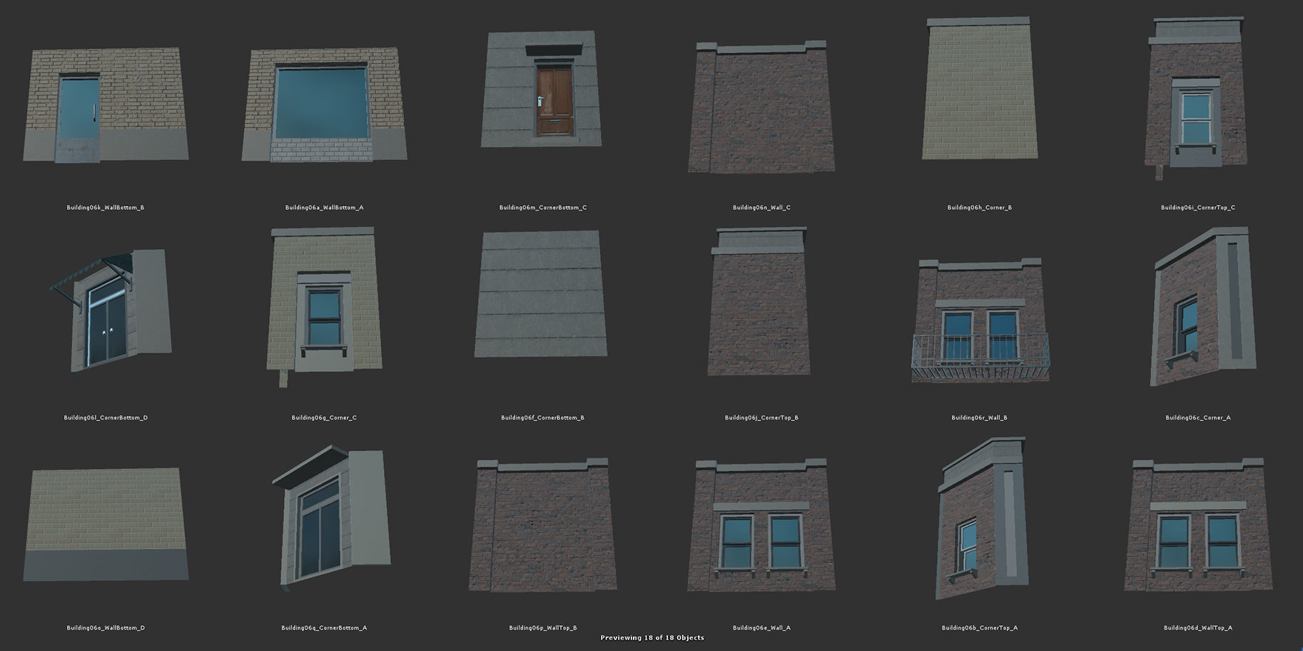 Module Based City Creator 3D model_56