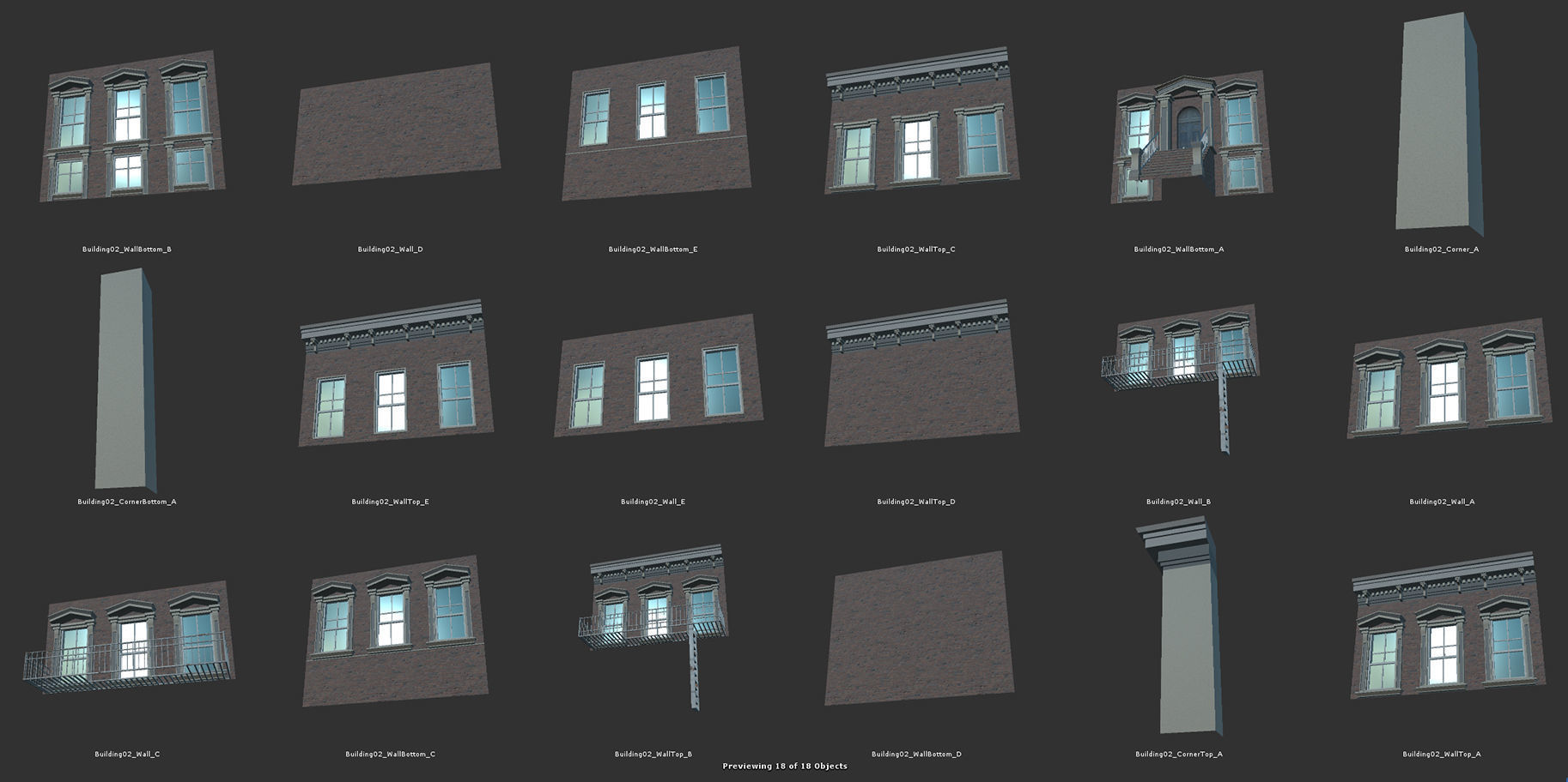 Module Based City Creator 3D model_52