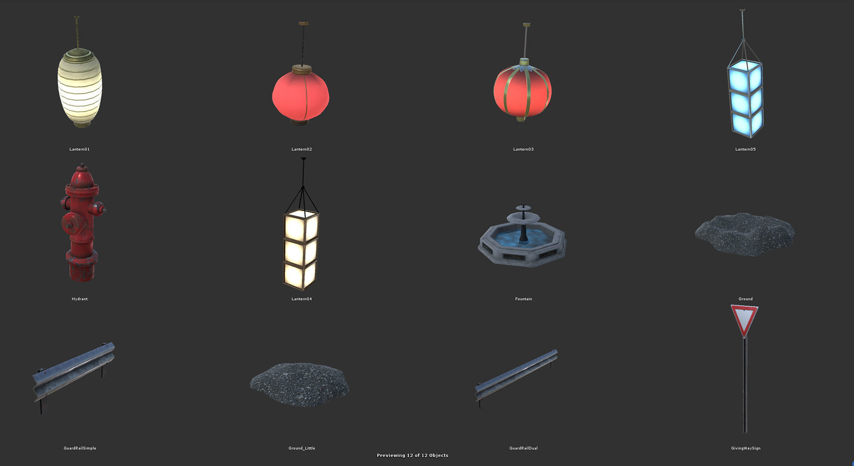 Module Based City Creator 3D model_45