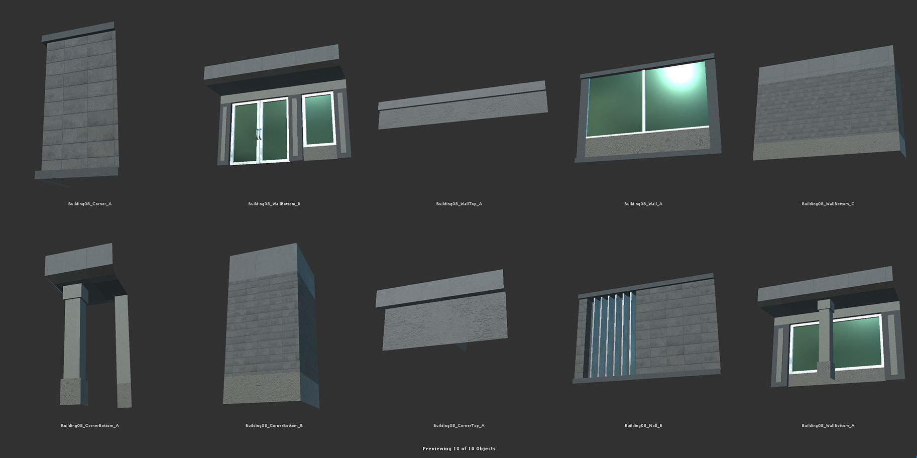 Module Based City Creator 3D model_54