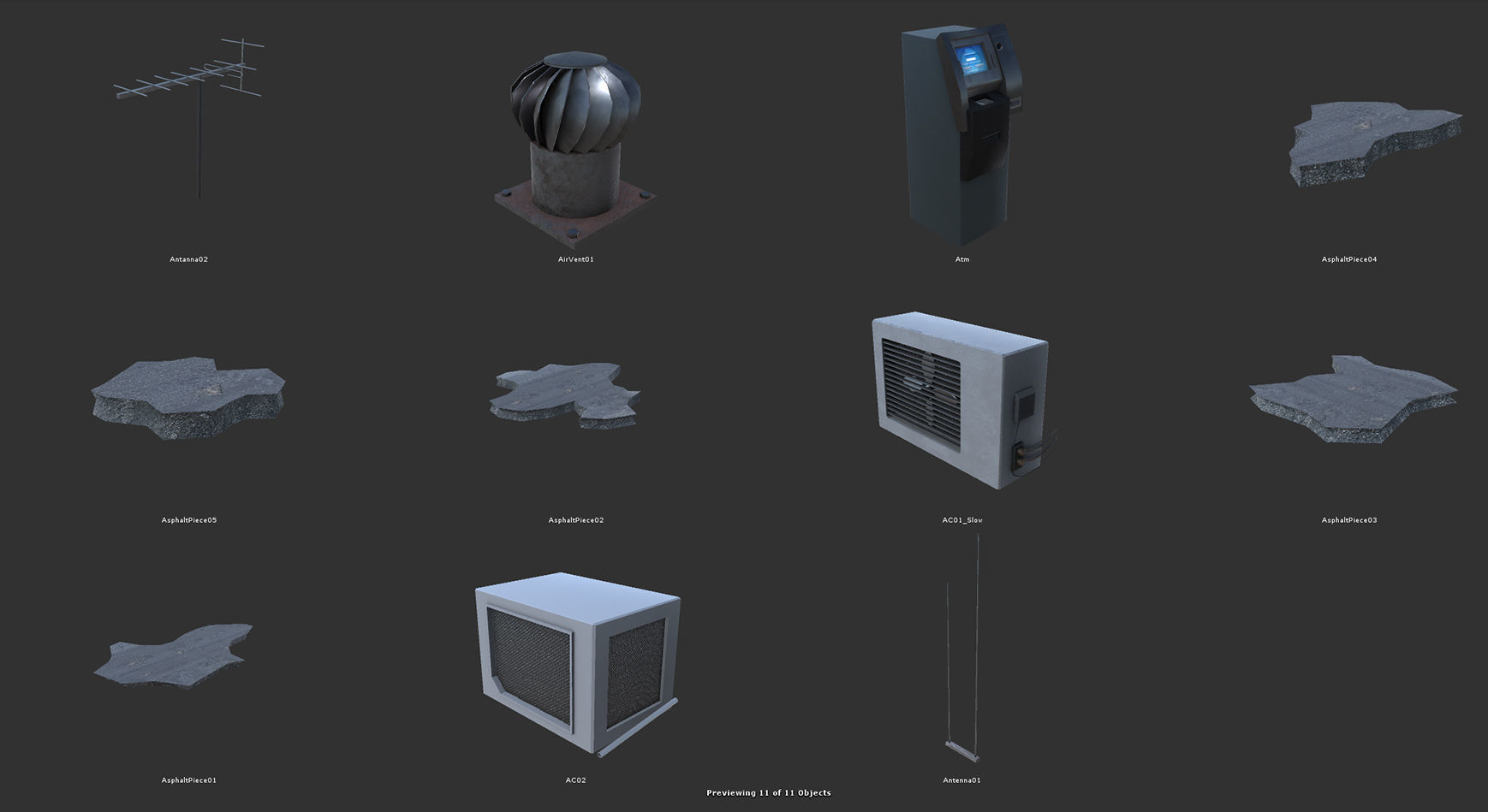 Module Based City Creator 3D model_38