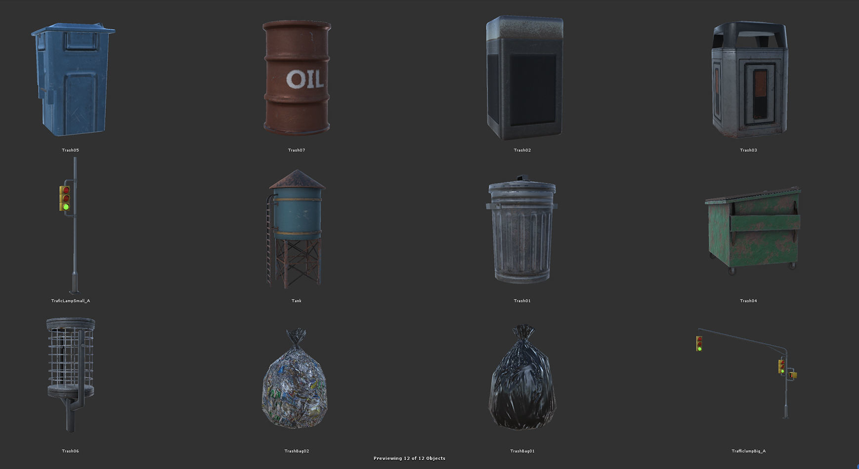 Module Based City Creator 3D model_49