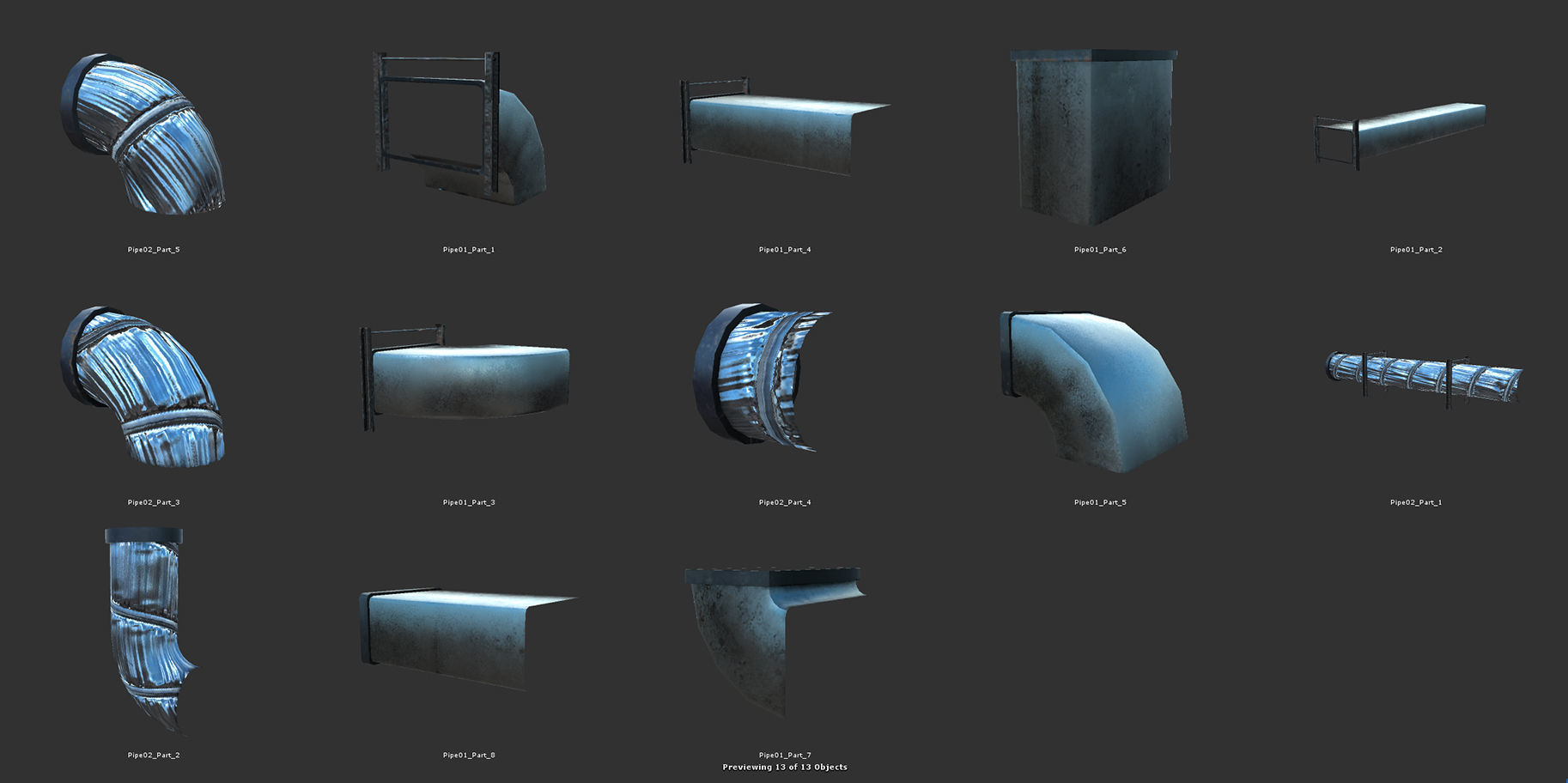 Module Based City Creator 3D model_50