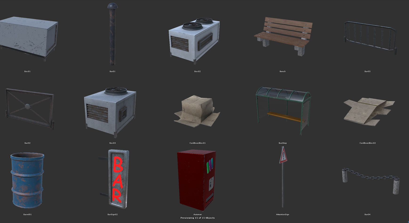 Module Based City Creator 3D model_39