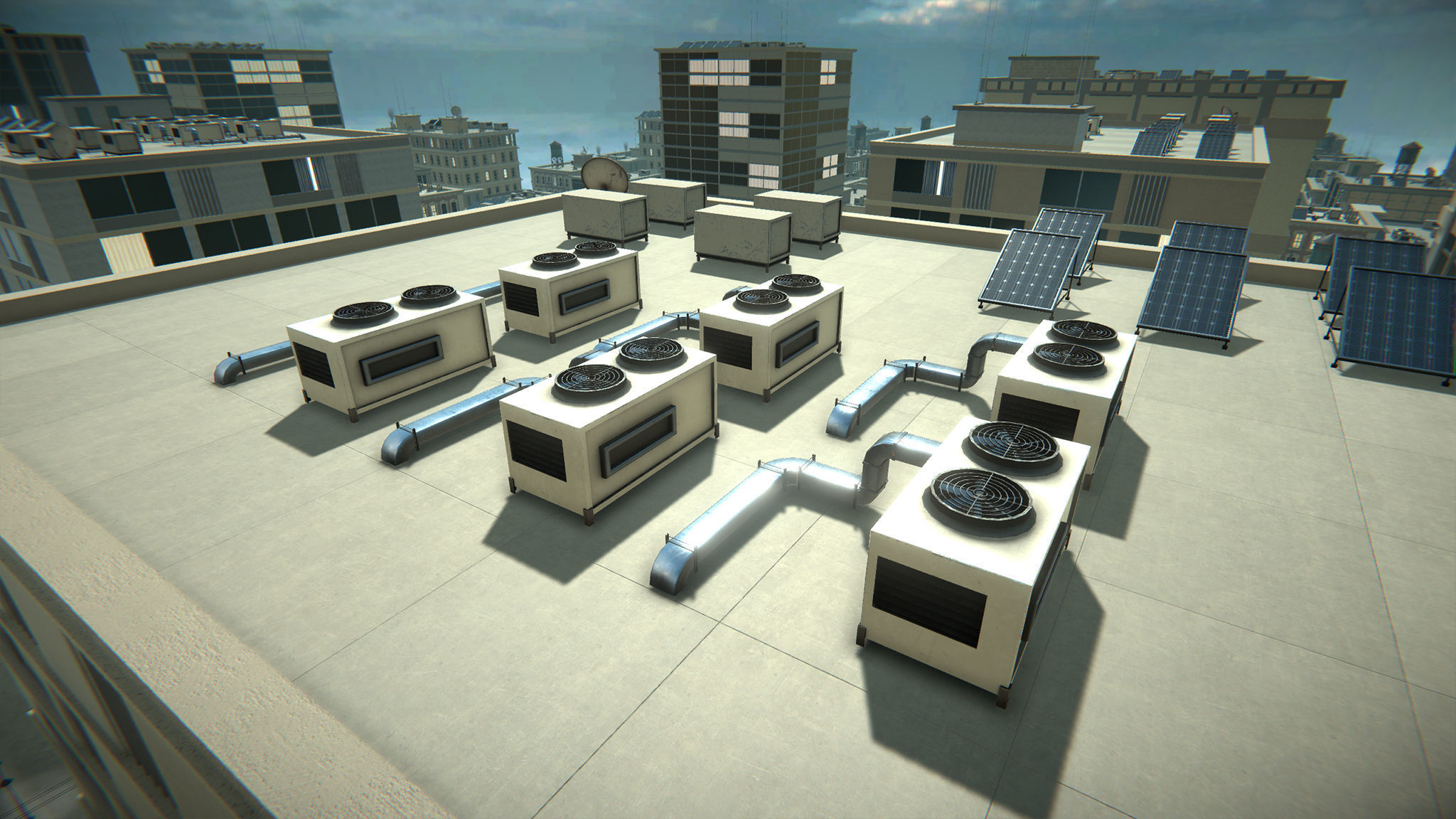 Module Based City Creator 3D model_8