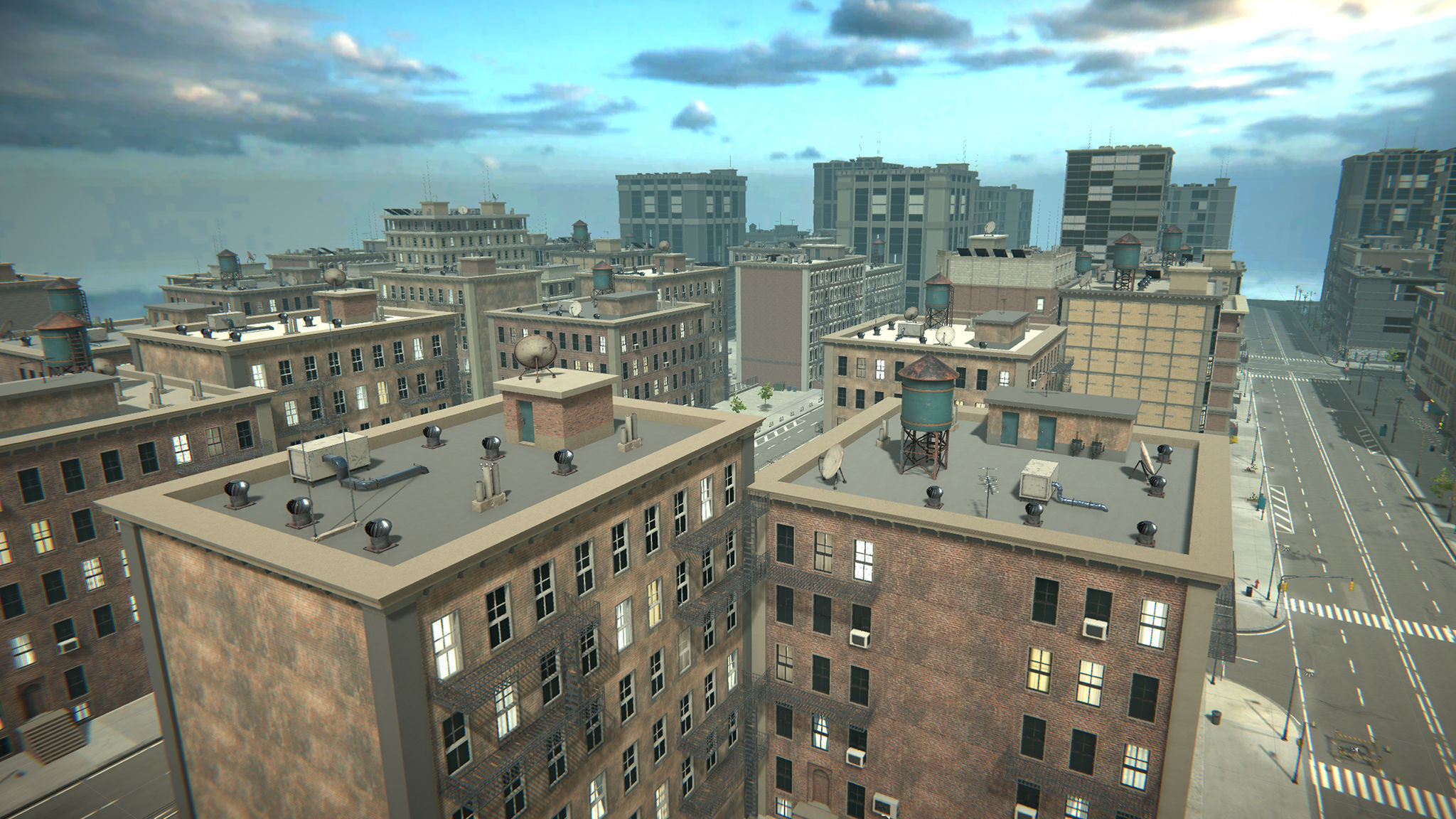 Module Based City Creator 3D model_3