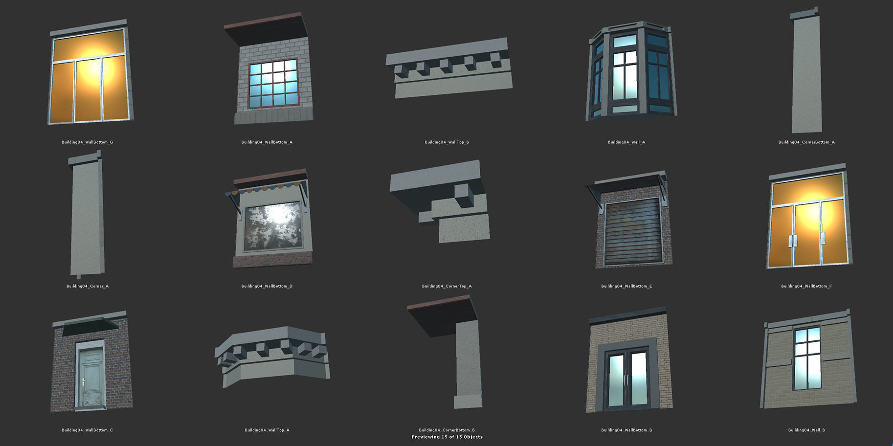 Module Based City Creator 3D model_55