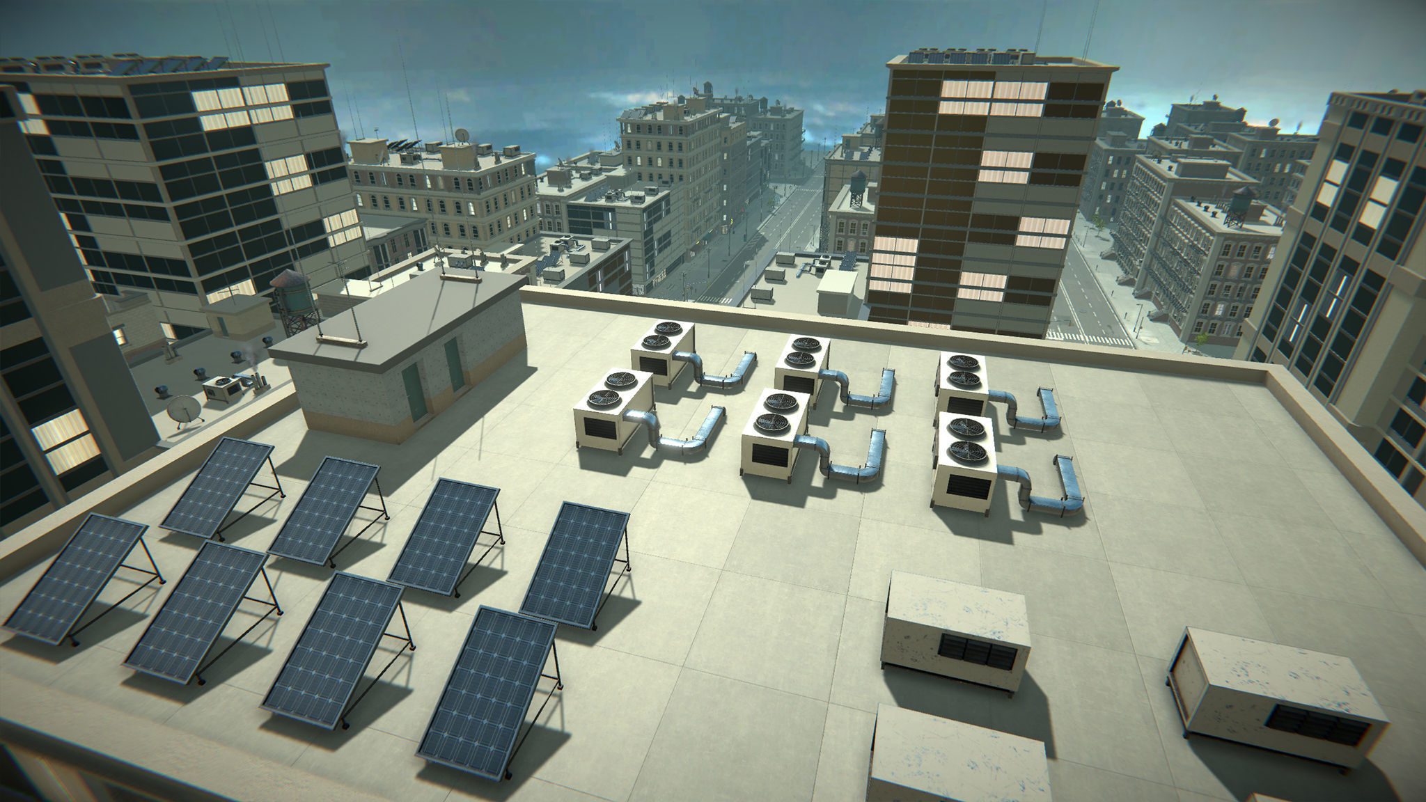 Module Based City Creator 3D model_7