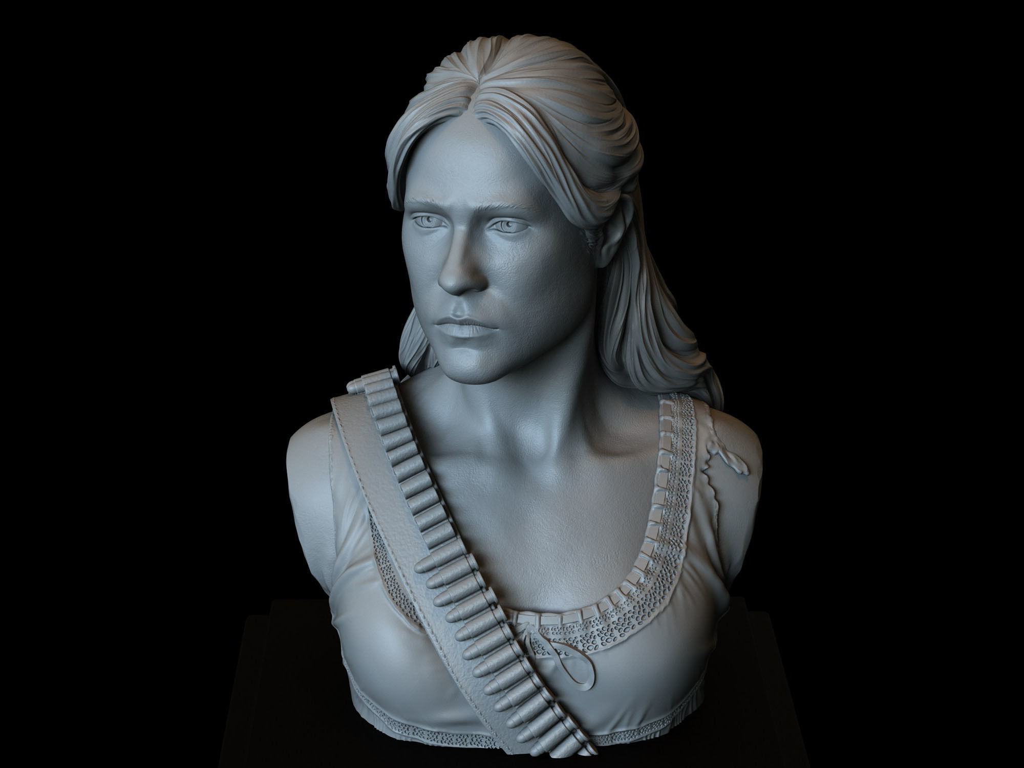 Dolores Abernathy from Westworld 3D print model_9