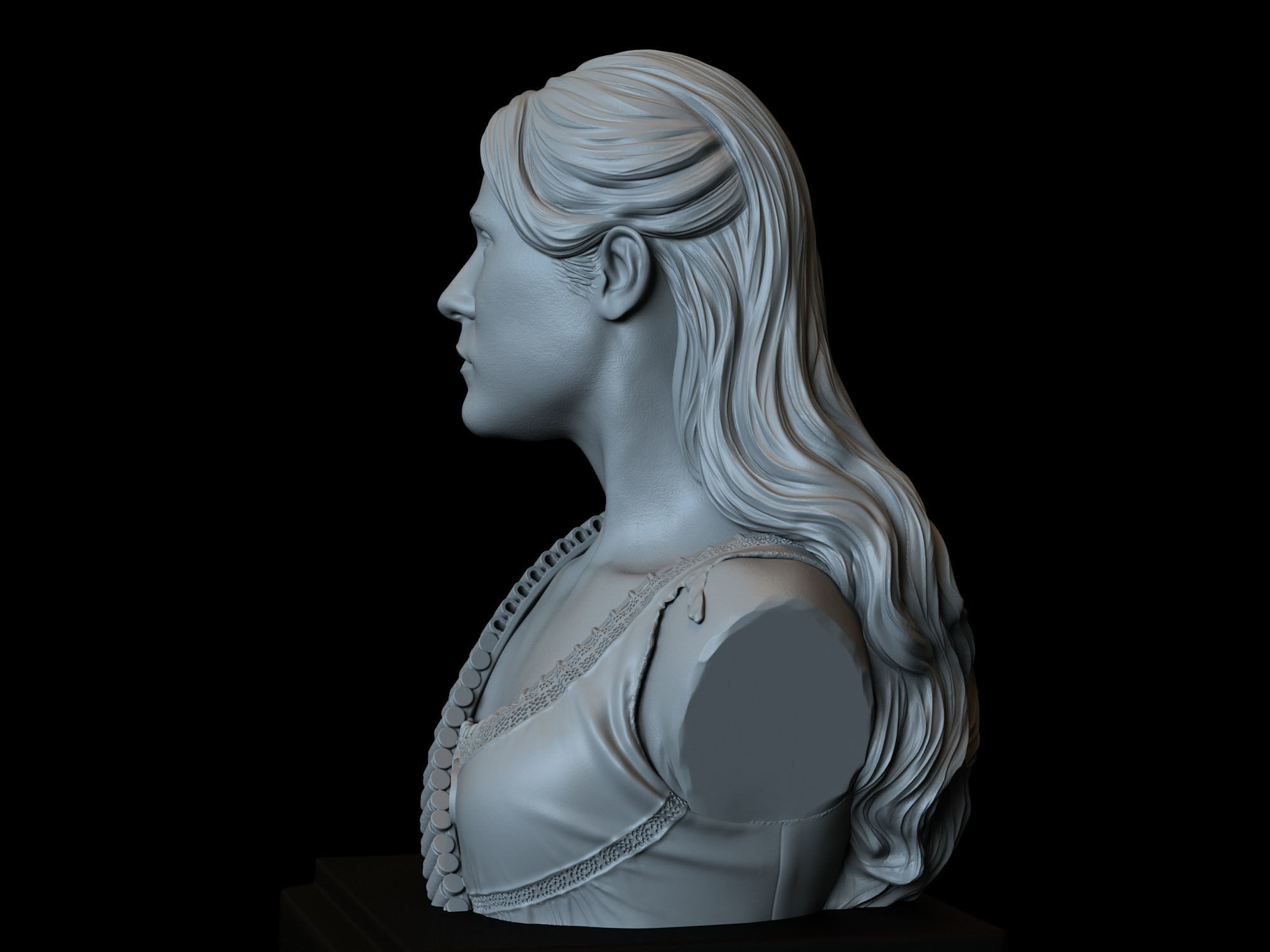 Dolores Abernathy from Westworld 3D print model_7