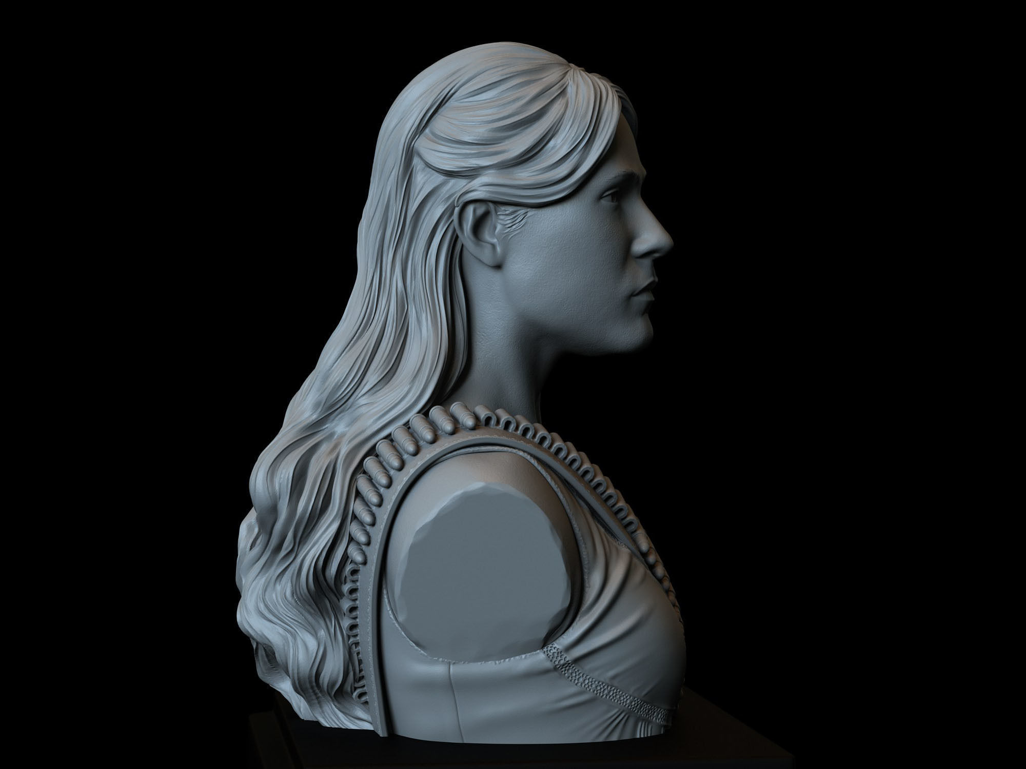 Dolores Abernathy from Westworld 3D print model_5