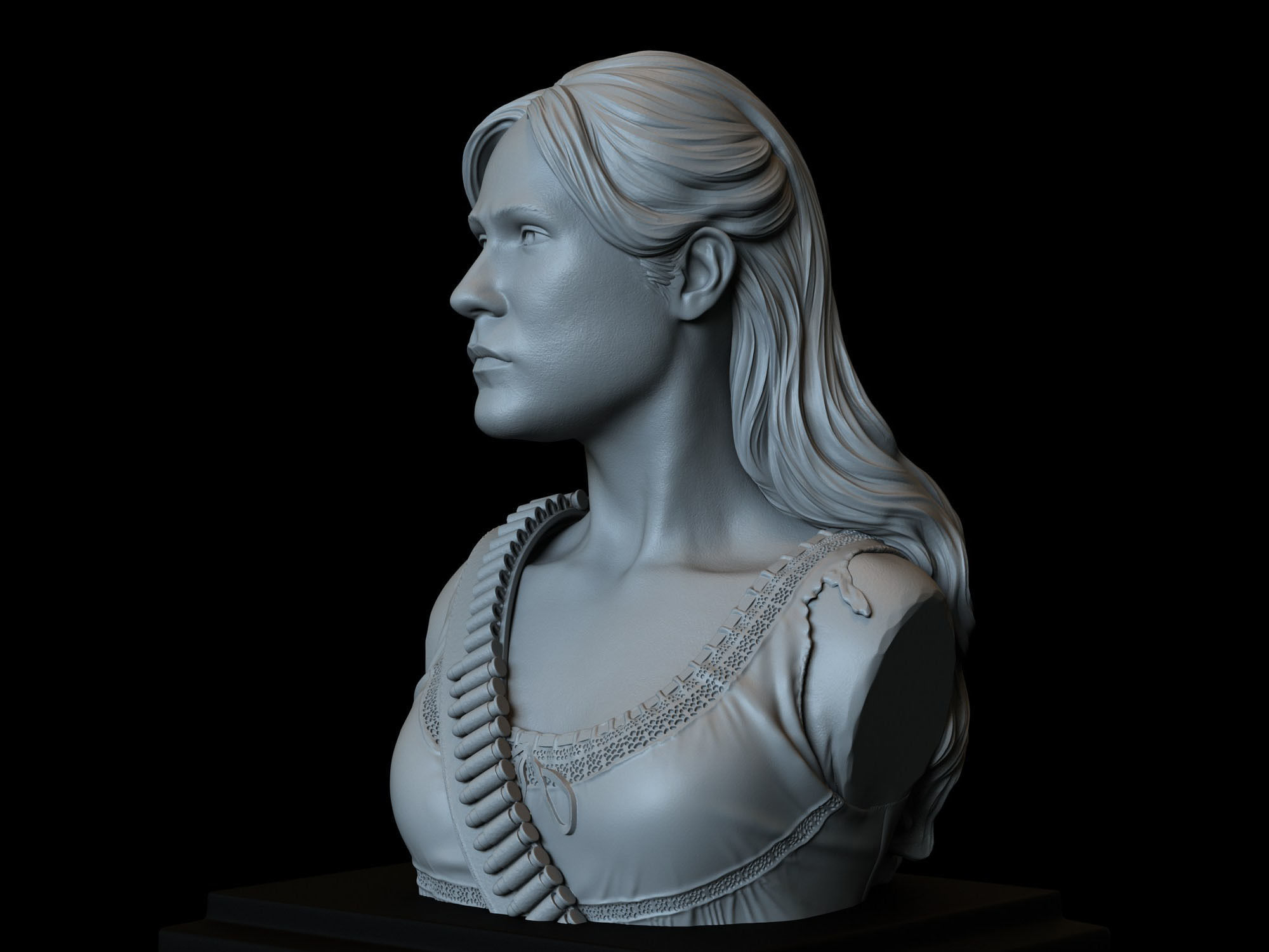 Dolores Abernathy from Westworld 3D print model_8