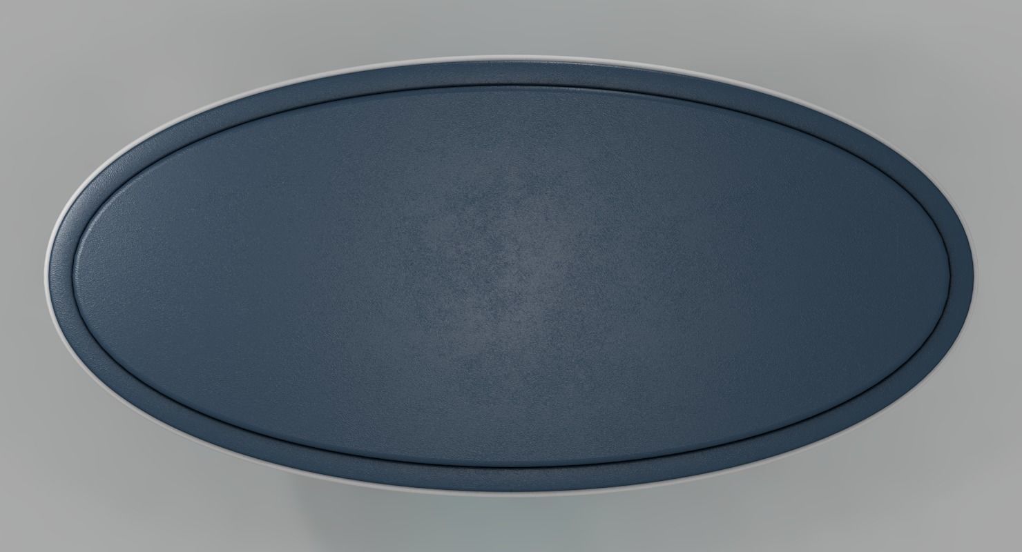 Hospital Bed 3D model_2