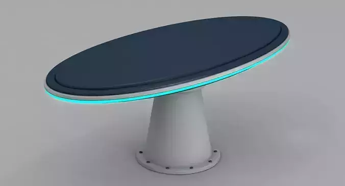 Hospital Bed 3D model