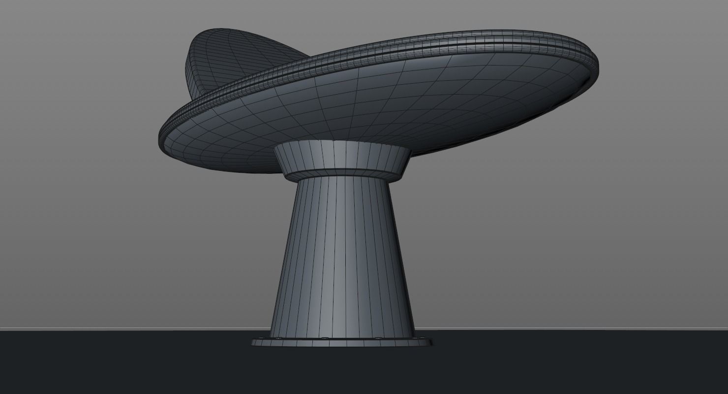 Hospital Bed 3D model_18