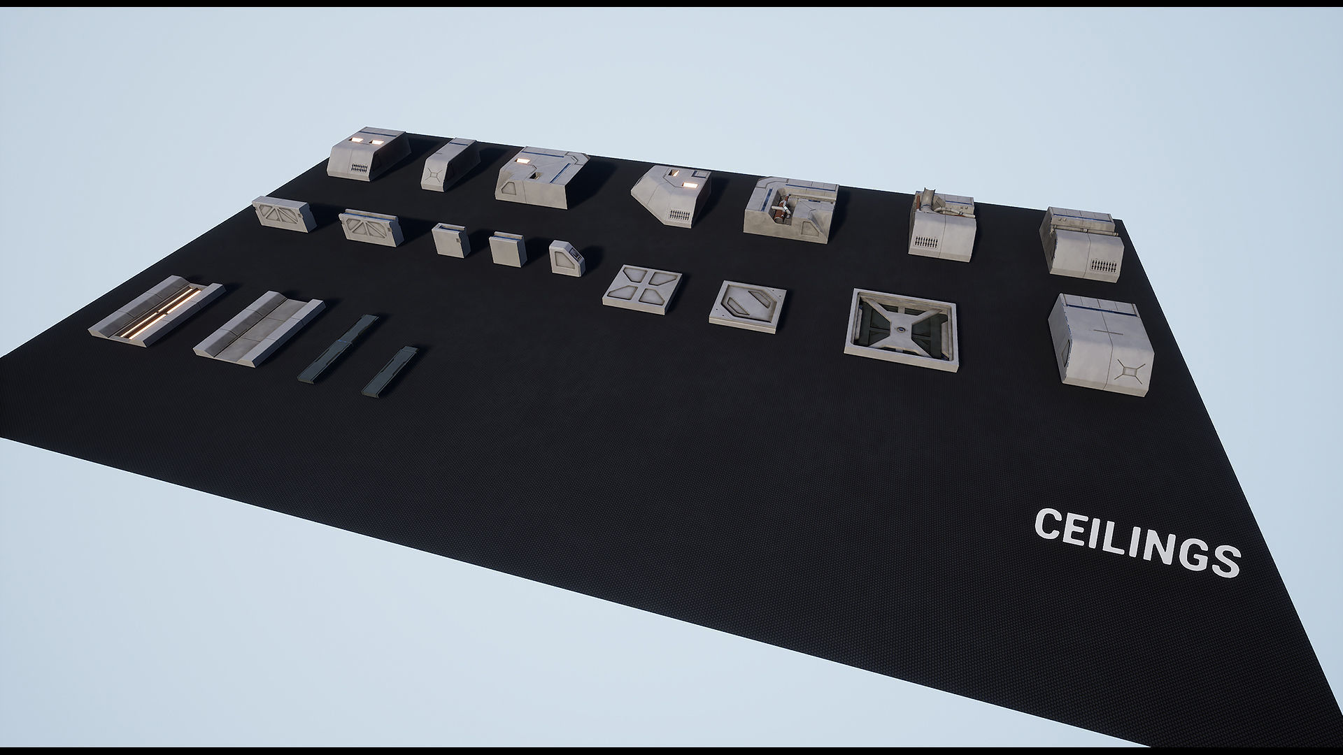 Sci-Fi Environment Kit 01 Low-poly 3D model_14