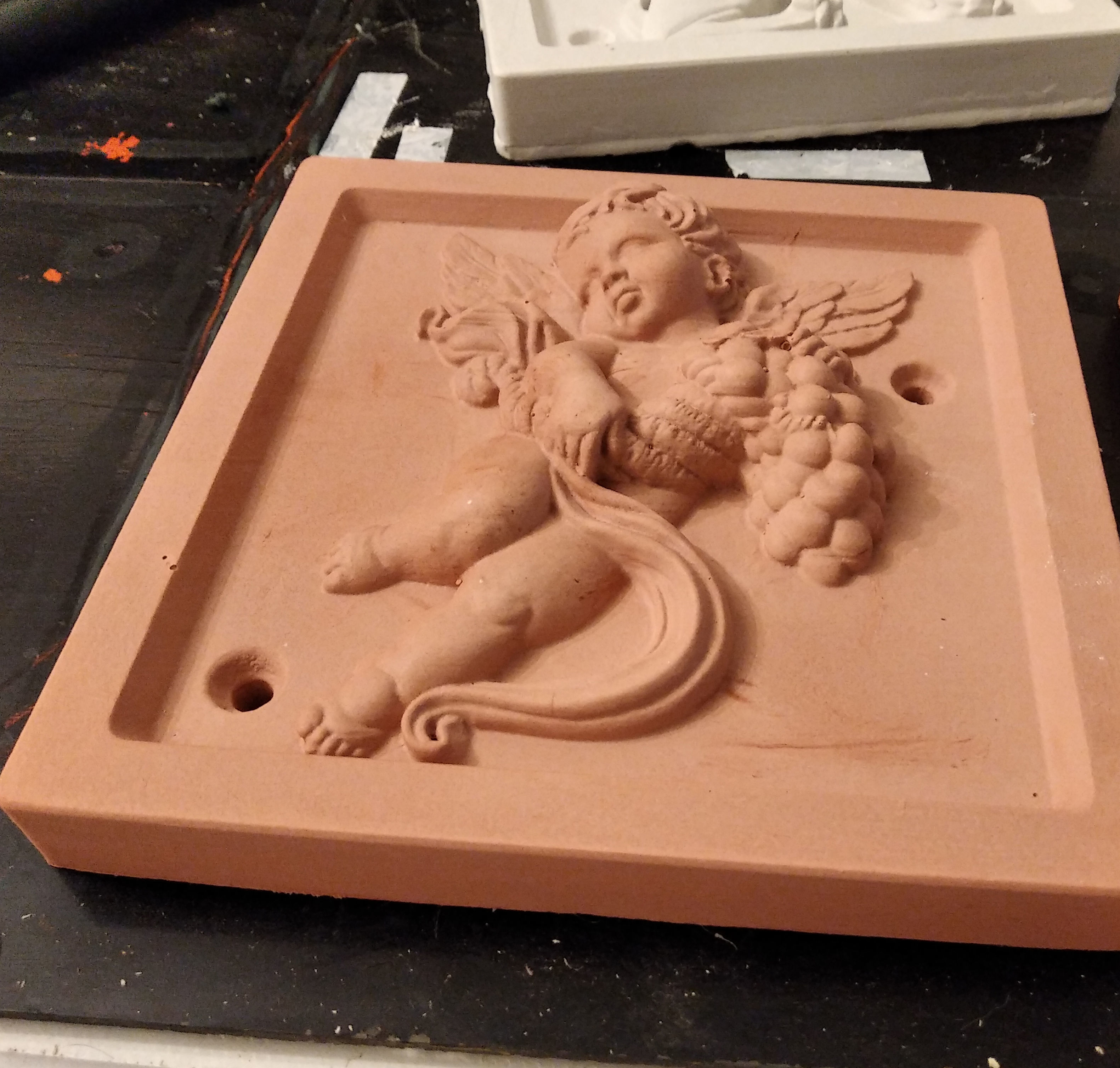 Angel children 3D print model_3