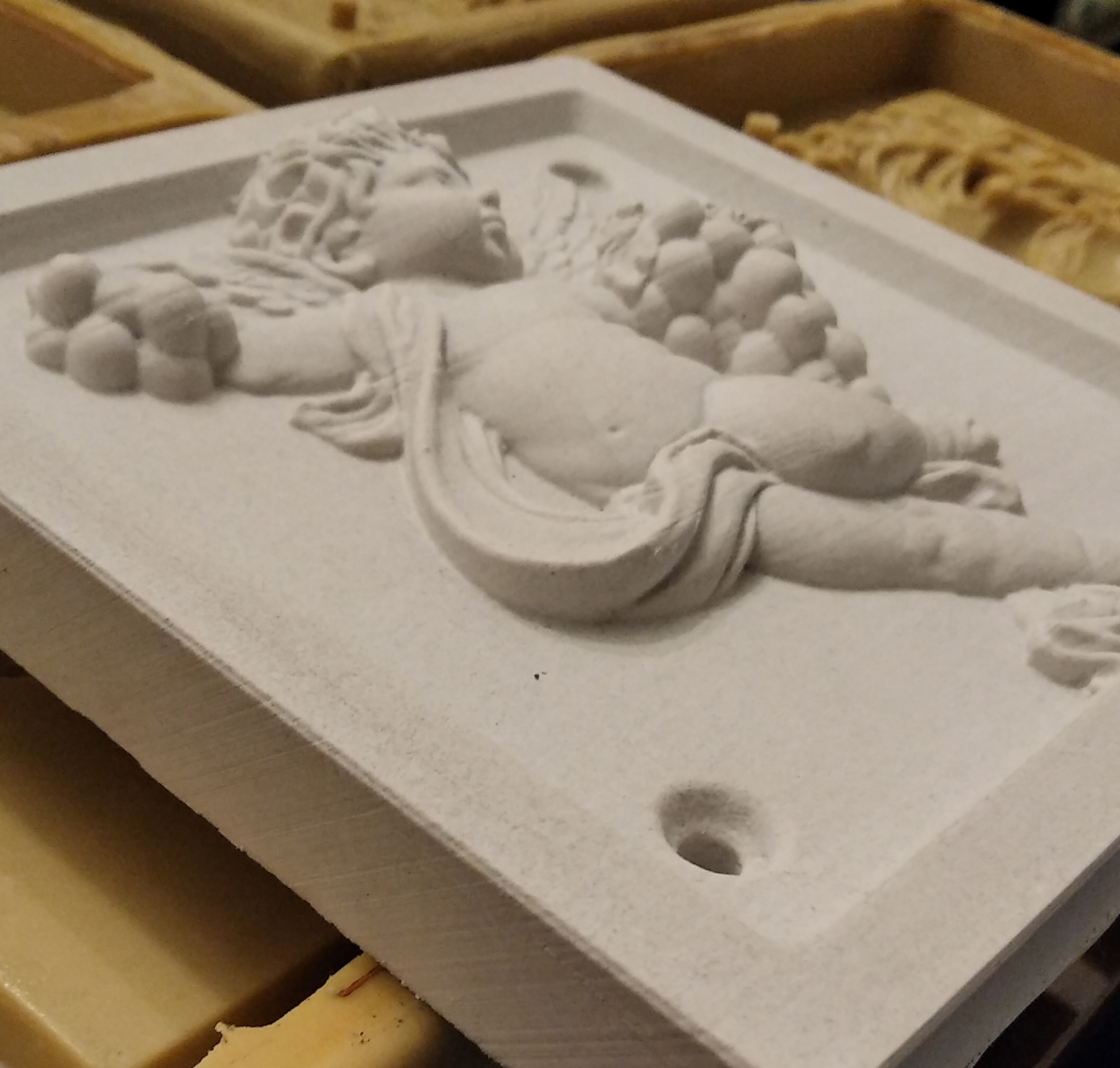 Angel children 3D print model_5