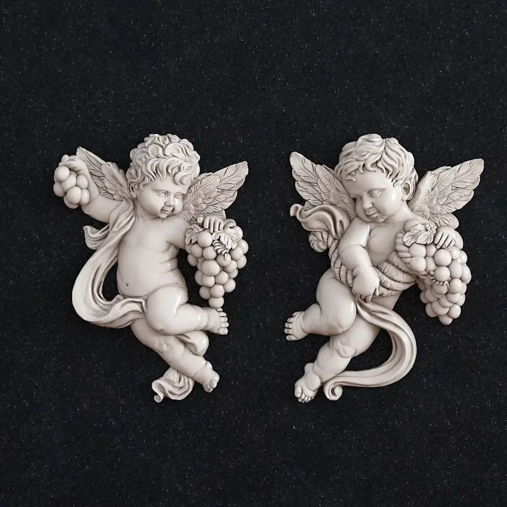 Angel children 3D print model_0