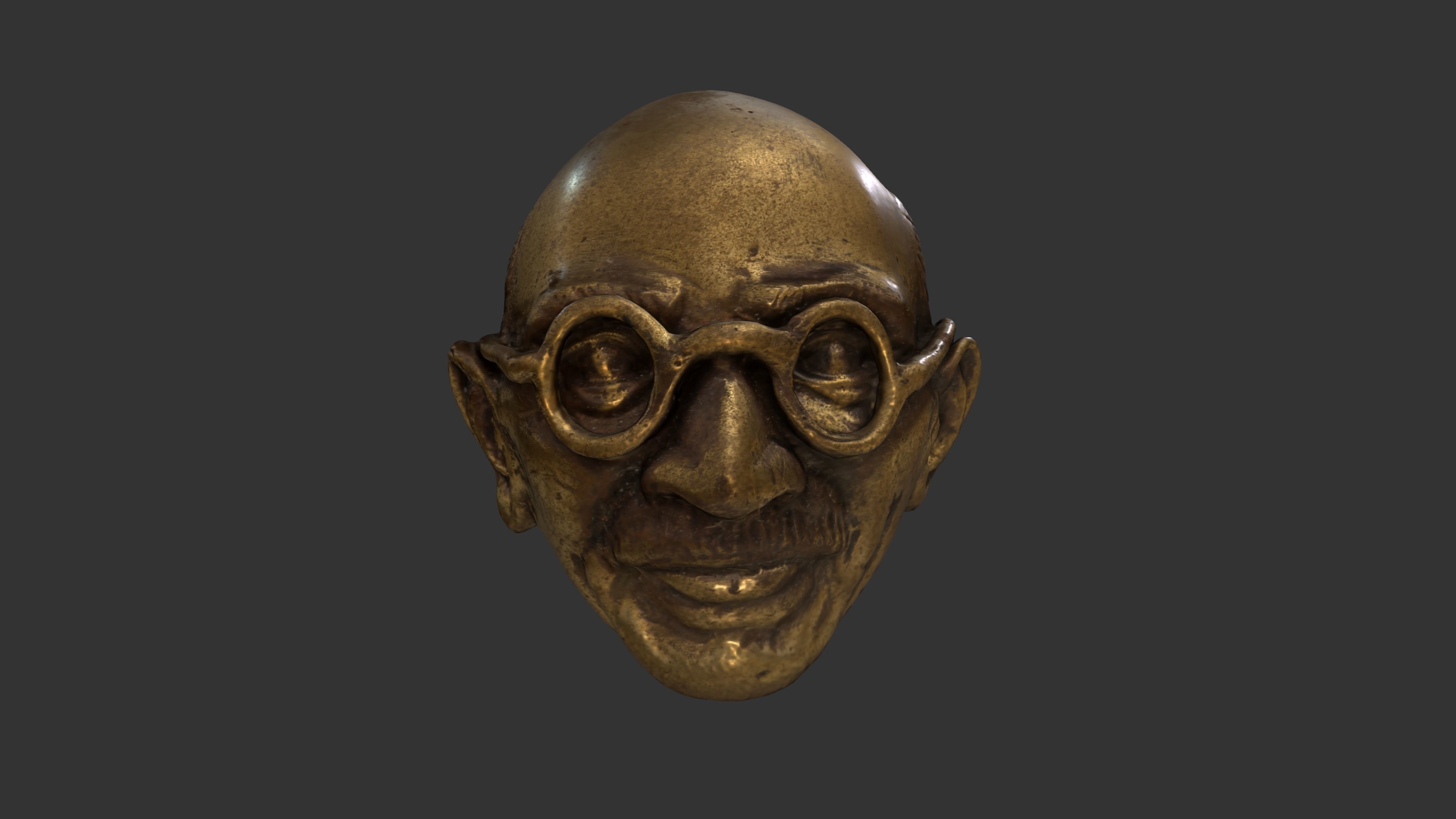 Gandhi Ring 3DP 3D print model_18