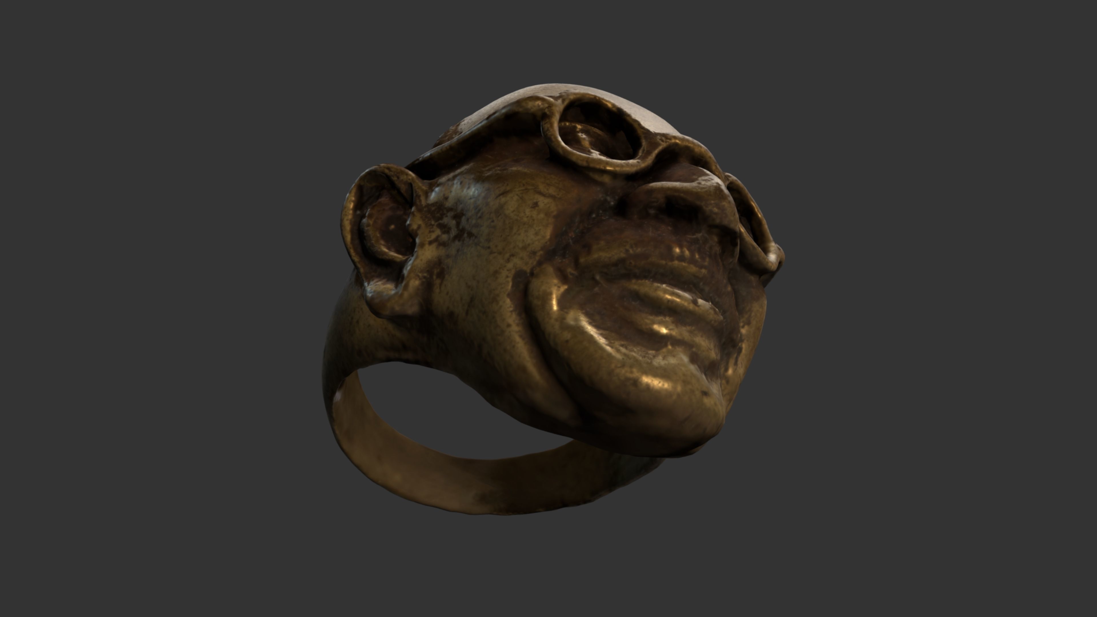 Gandhi Ring 3DP 3D print model_23