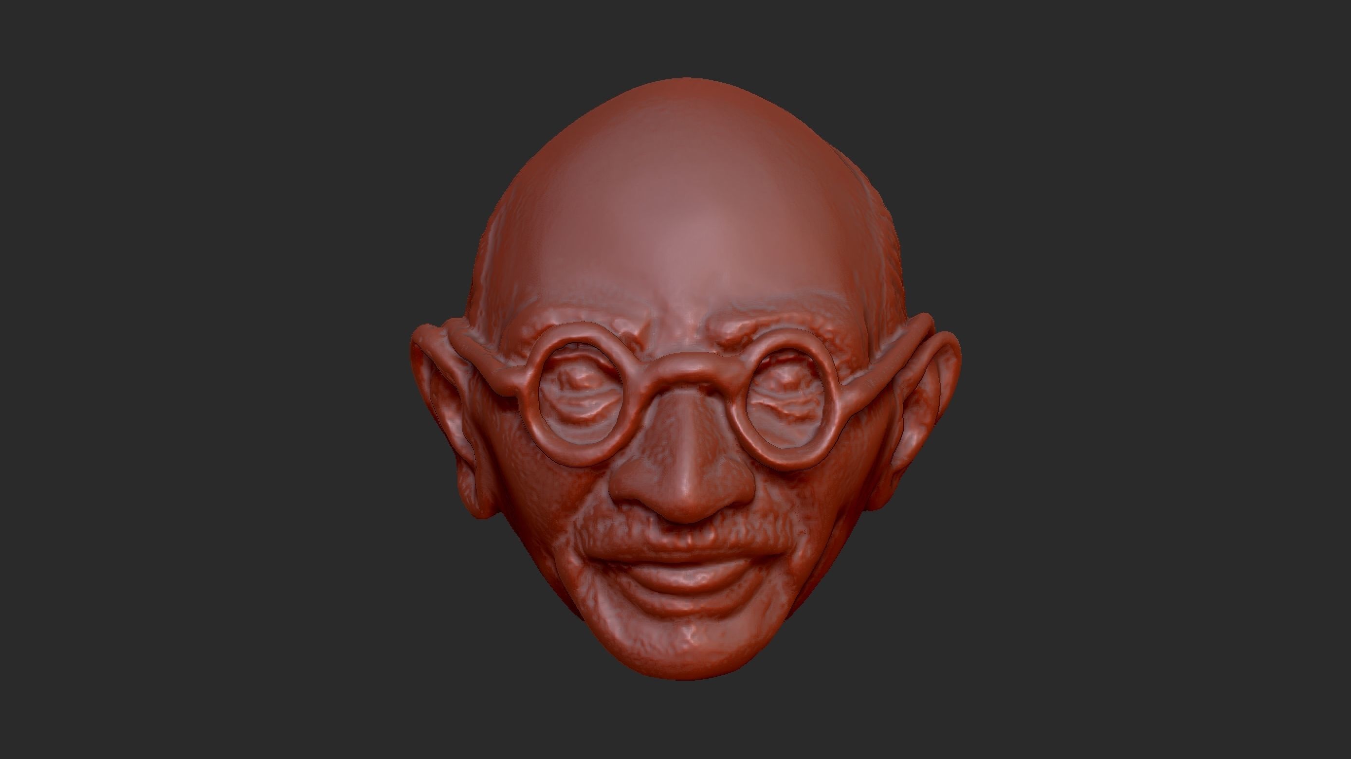 Gandhi Ring 3DP 3D print model_5