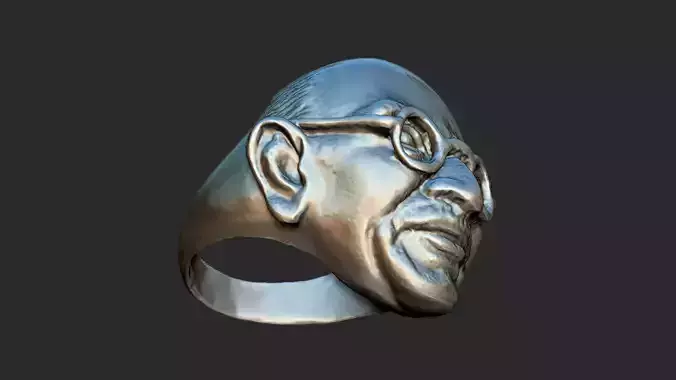 Gandhi Ring 3DP 3D print model