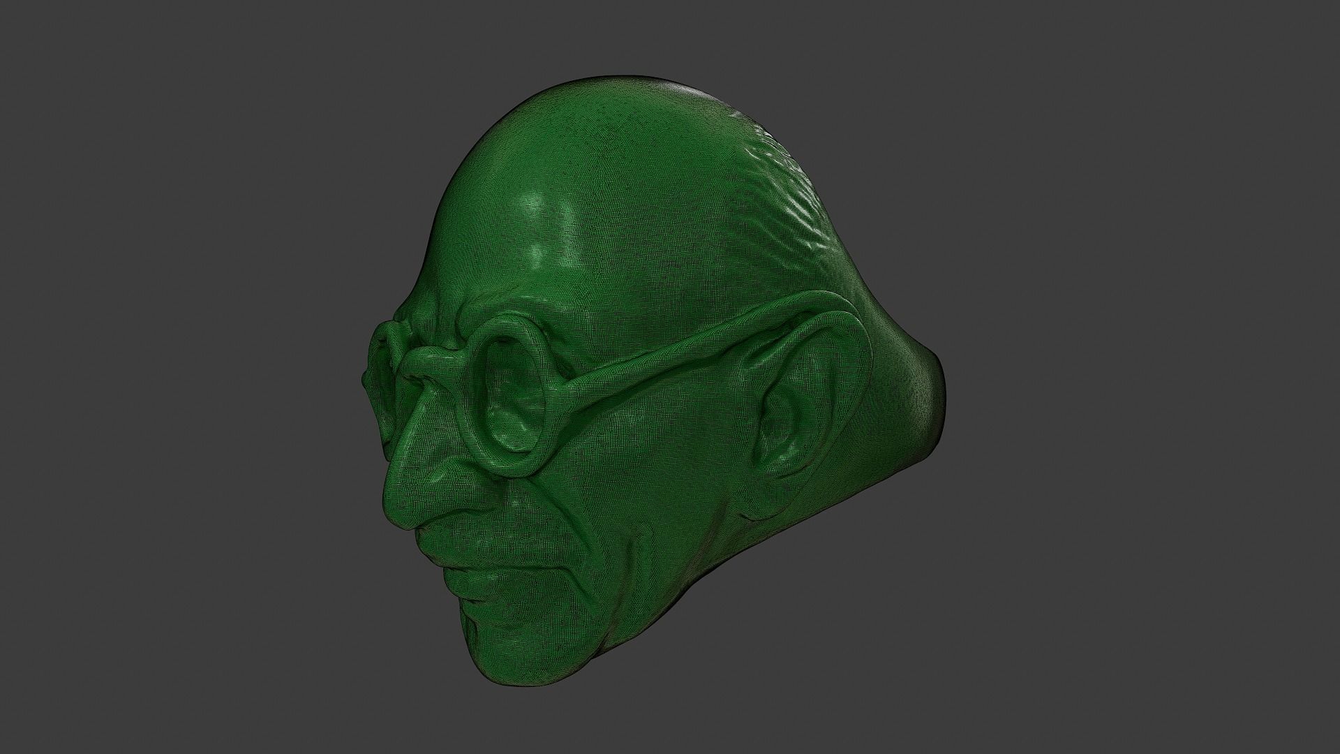 Gandhi Ring 3DP 3D print model_16