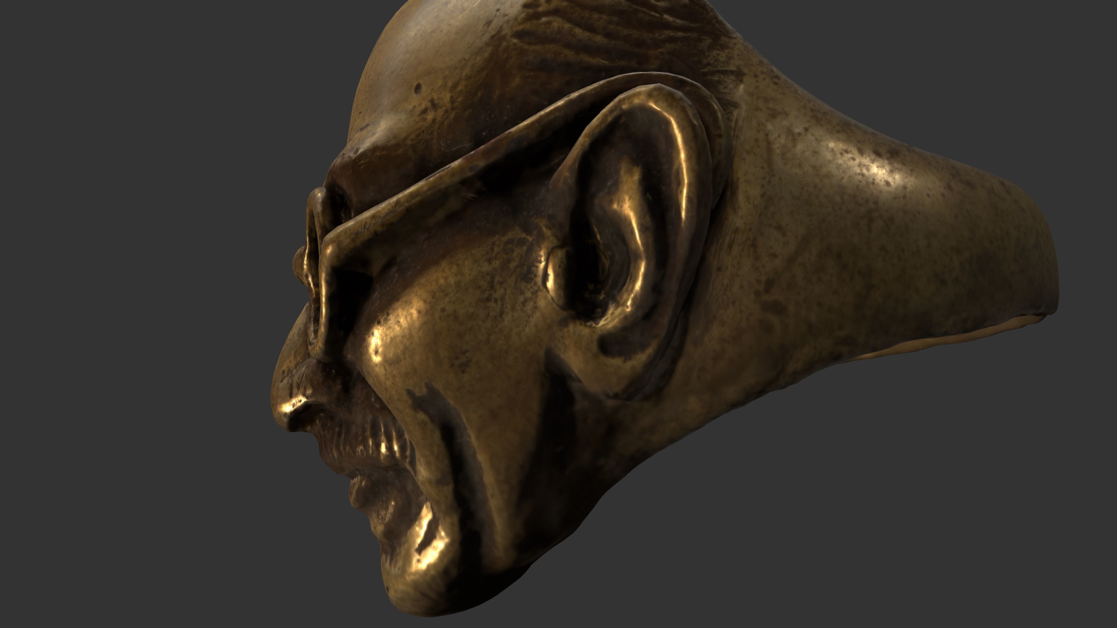 Gandhi Ring 3DP 3D print model_28