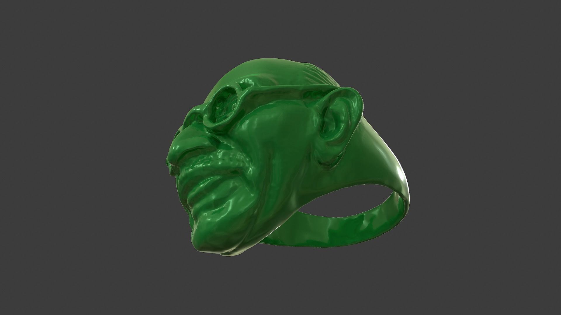 Gandhi Ring 3DP 3D print model_12