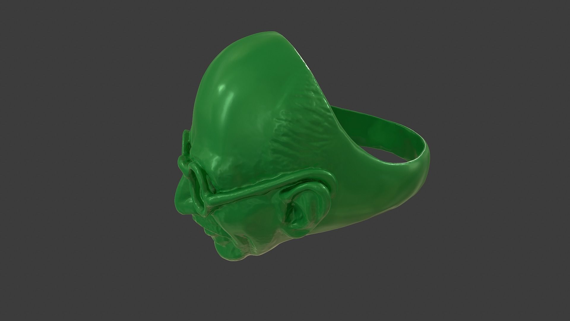 Gandhi Ring 3DP 3D print model_10