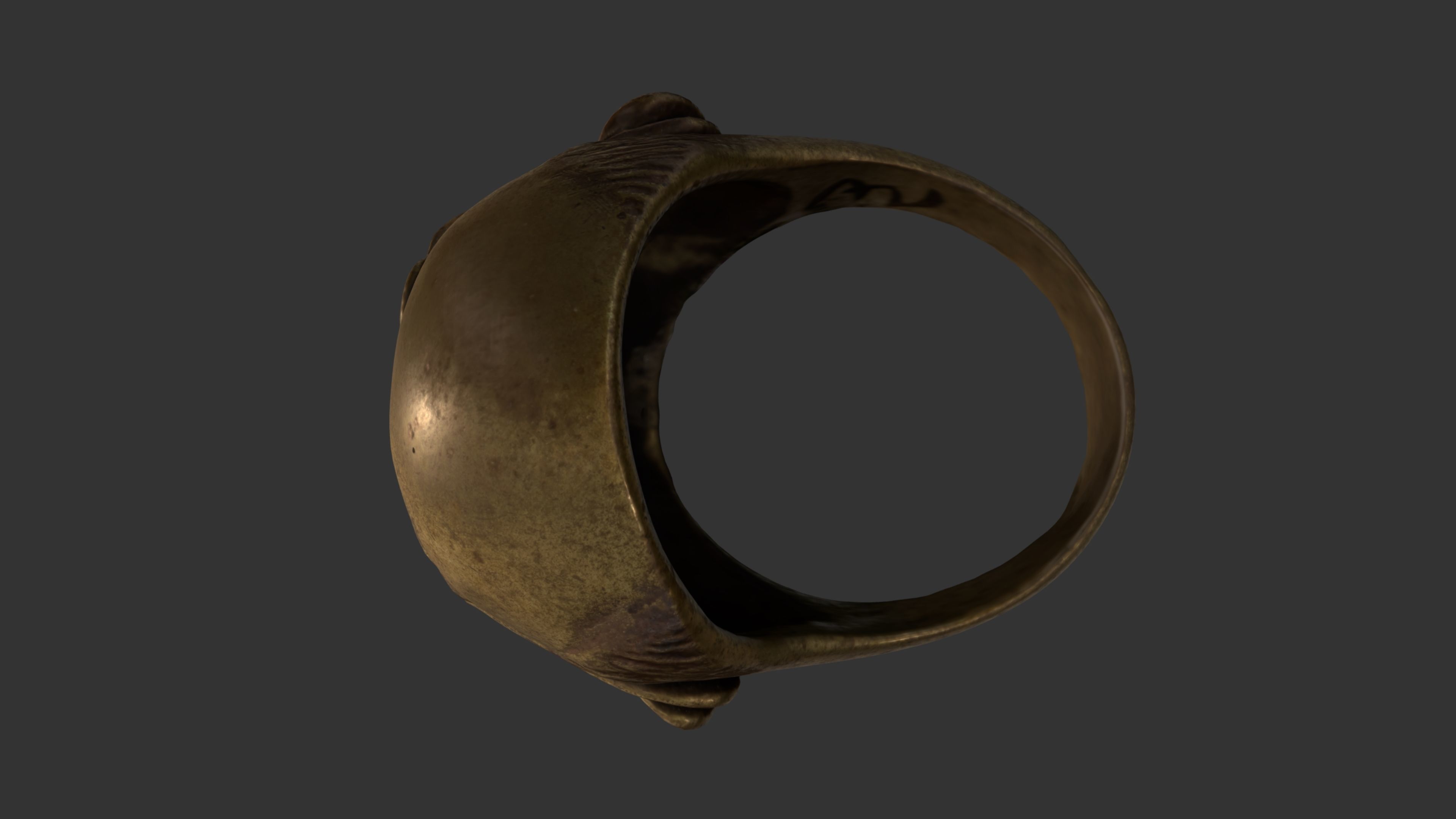 Gandhi Ring 3DP 3D print model_26