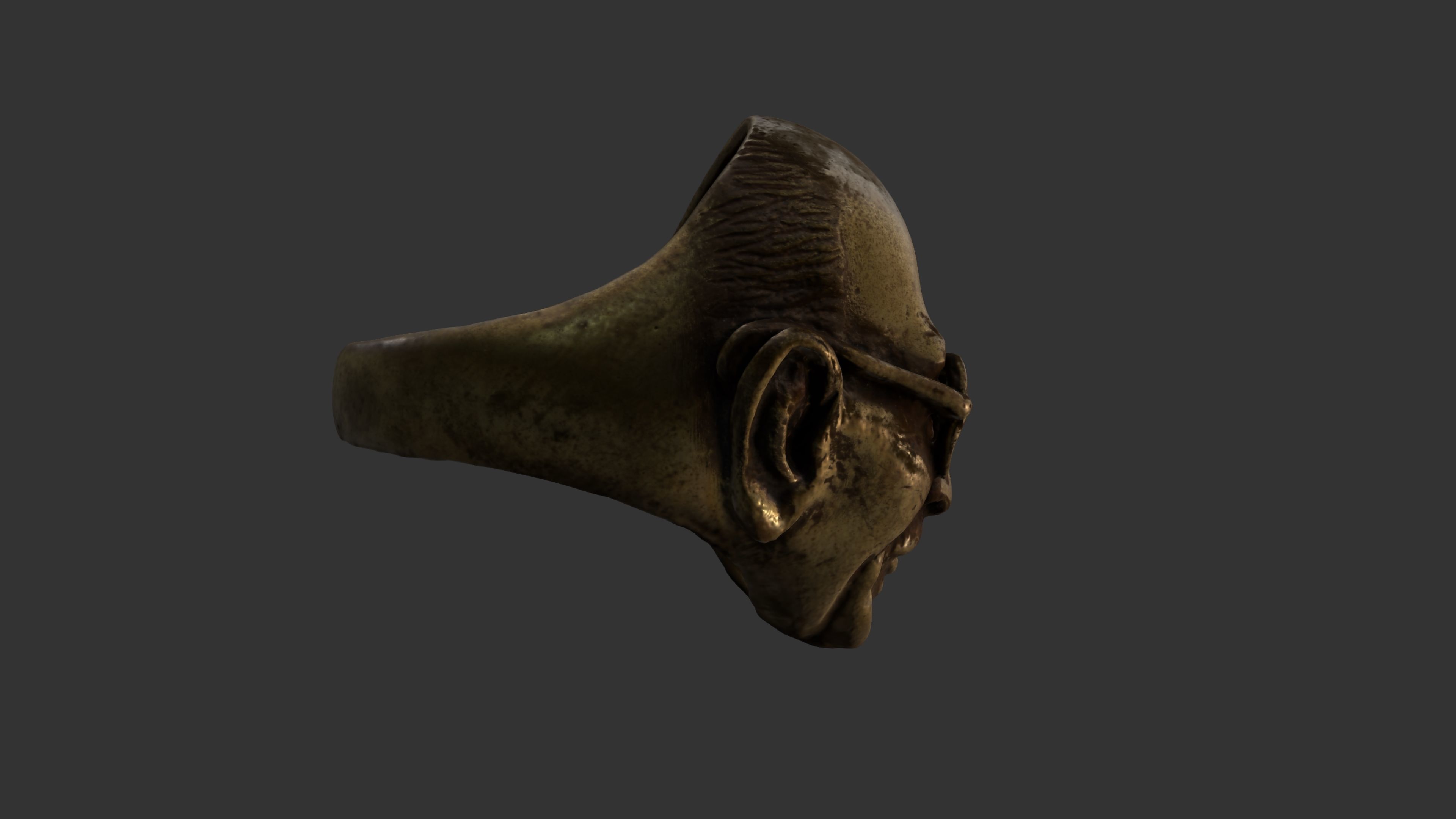 Gandhi Ring 3DP 3D print model_21