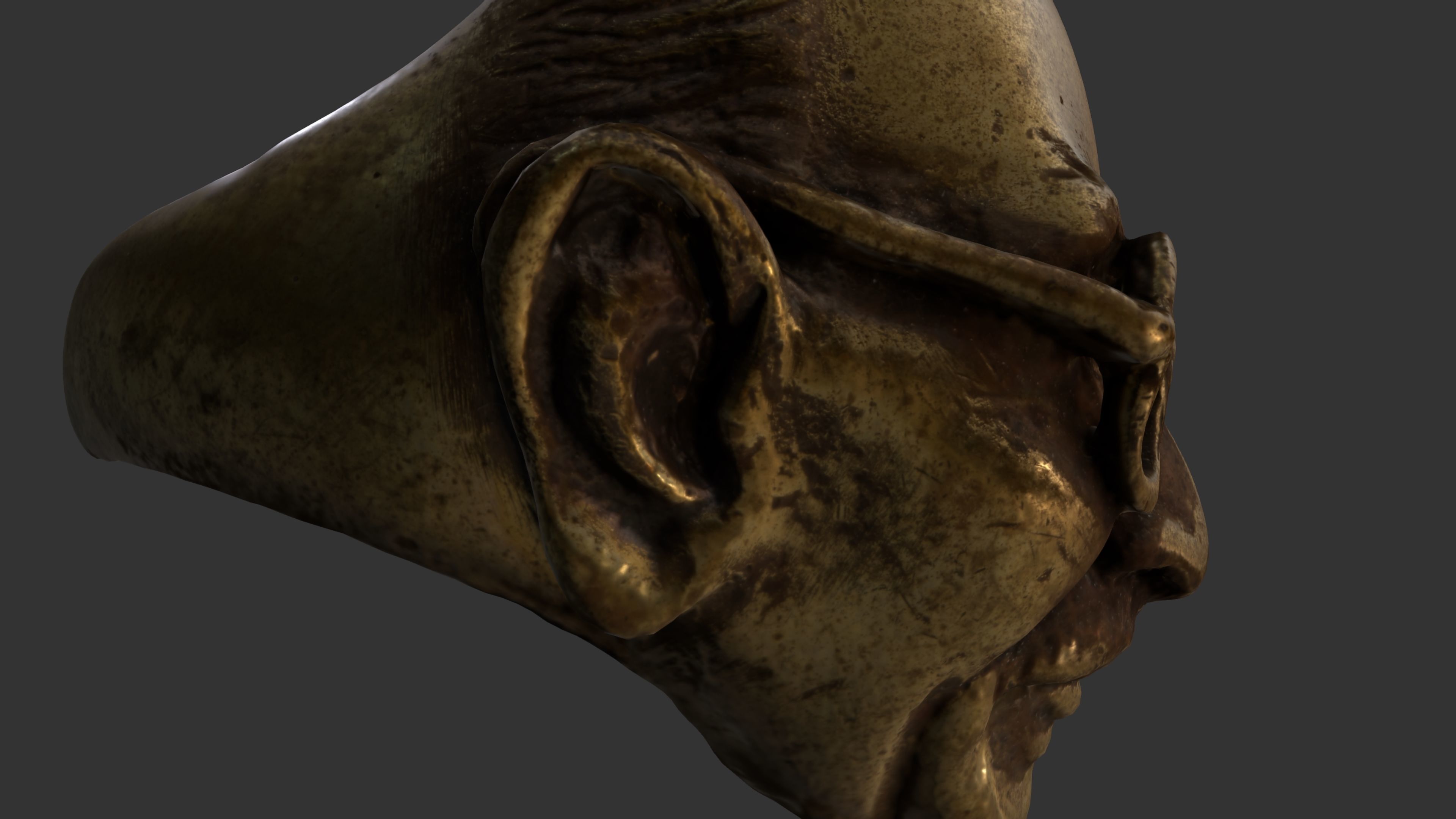 Gandhi Ring 3DP 3D print model_31
