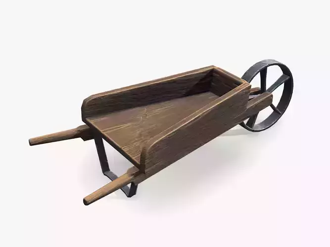 Cartoon Wheel Barrow