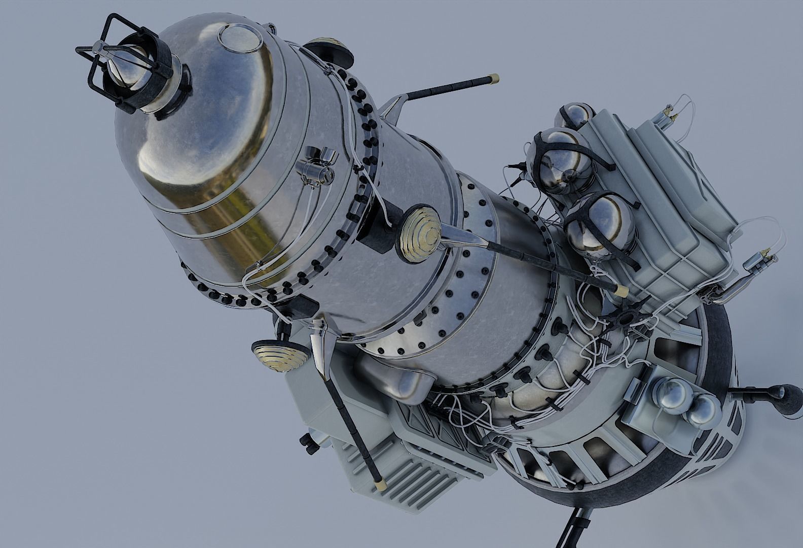 Luna 10 3D model_28