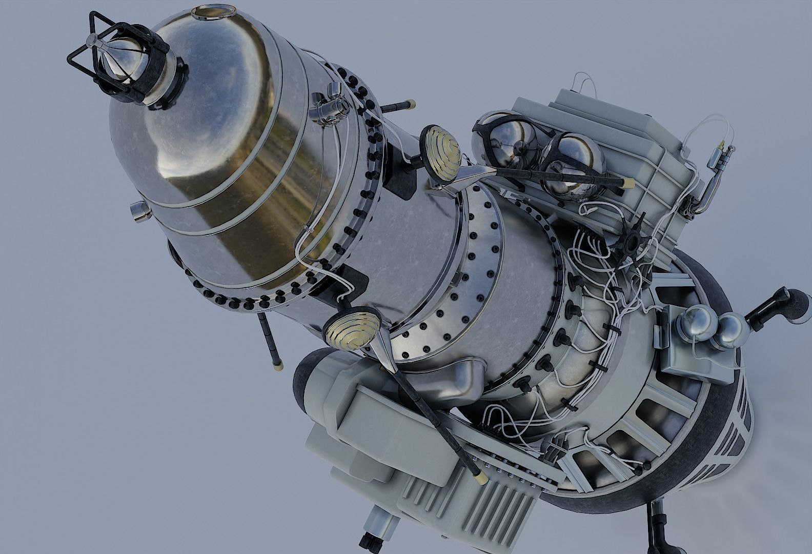 Luna 10 3D model_27