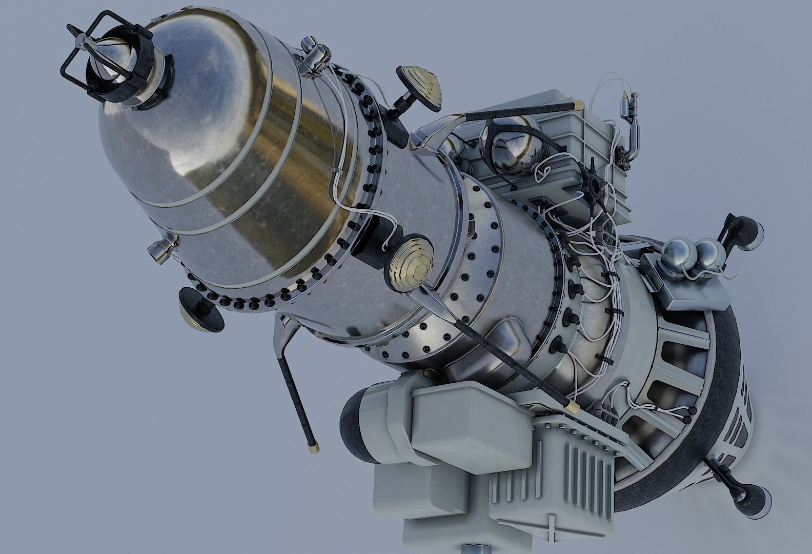 Luna 10 3D model_26