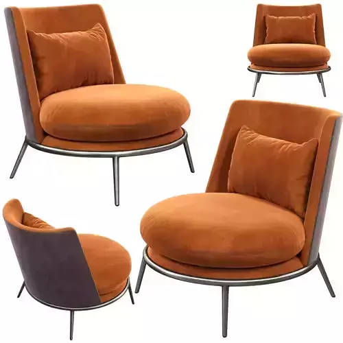 Cantori AURORA armchair 3D model
