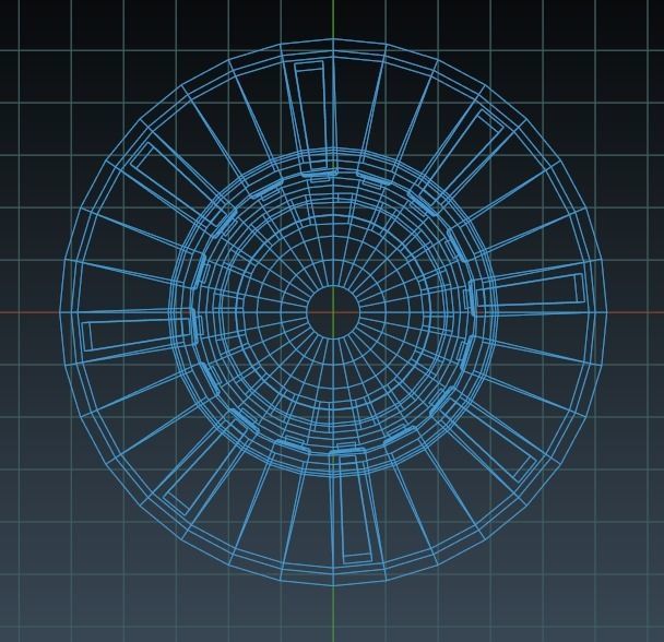 UFO Flying Saucer - Area 51 Pack Low-poly 3D model_6