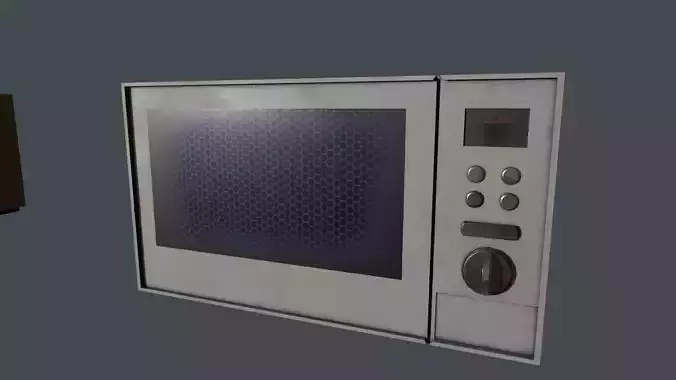 Microwave - Low Poly Microwave