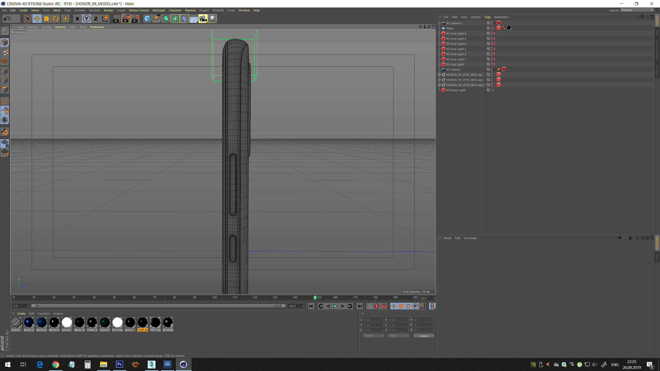HONOR 9X model 3D model_7