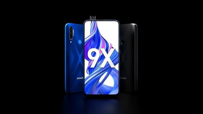 HONOR 9X model 3D model