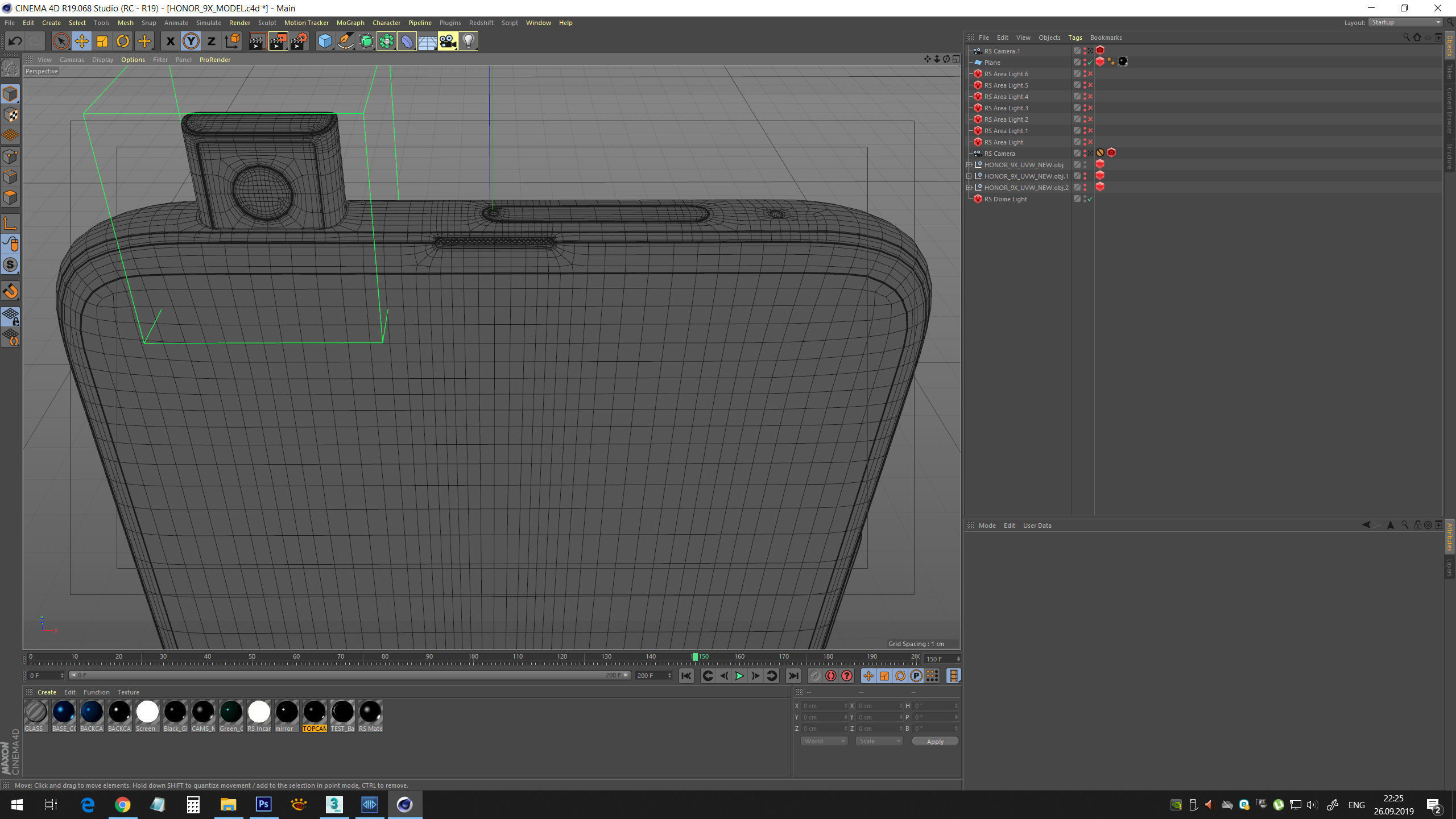 HONOR 9X model 3D model_8